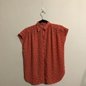 loft short sleeve button up